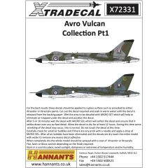 Xtradecal 1/72 Avro Vulcan Collection Part 1 X72331