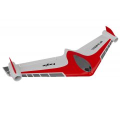 XFLY EAGLE 40MM EDF FLYING WING WITHOUT TX/RX/BATTERY/GYRO - RED - FOR PRE ORDER ONLY - EXPECTED EARLY OCTOBER