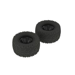 Copperhead MT Tire/Wheel Glued Black (2)