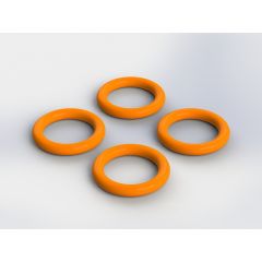 O-Ring 7x1.5mm Nero (4)