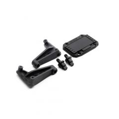 SCX6: Jeep JLU Body Mount Set Rear