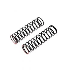 Shock Spring 4.0 Rate Red 100mm (2): SCX6