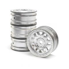 1.0 KMC Machete Wheels Satin (4): SCX24