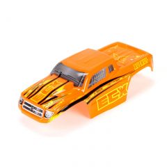 Body SetDecorated Orange/Yellow: 1/18 4WD Ruckus