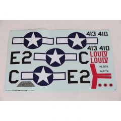 Decal Set: P-51D 1.5m