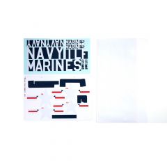 Decal Sheet: 1.2m F4U-4