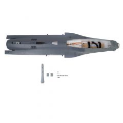 Fuselage Grey: F-16 Falcon 80mm