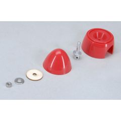 Mustang 54 mm 2 /4  Inch Red Spinner and adpter