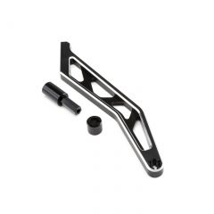 Chassis Brace Rear Black Aluminum MTXL