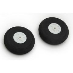 Foam wheels plastic hub 40mm (pair)