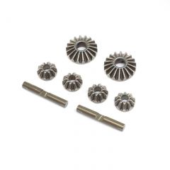 Diff Gear & Cross Pin Set Metal: 22X-4