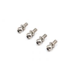 Ball Stud Low Mount 4.8 x 5mm (4)