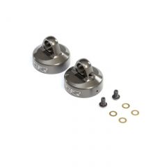 16mm Bleeder Shock Cap Aluminum (2): 8X