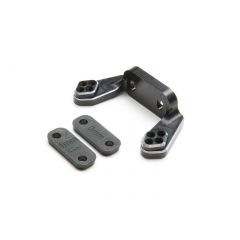 Rear Camber Block Black w/Inserts: 22 4.0