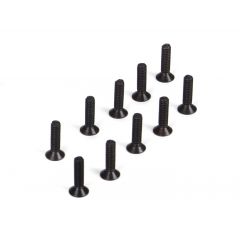 Flat Head Screws M2 x 8mm (10)