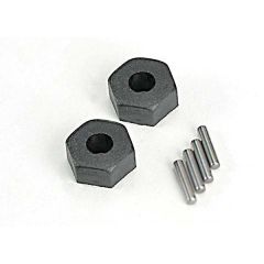 Wheel hubs hex (2)/ stub axle pins (2)