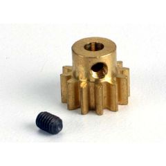 Gear 12-T pinion (32-p)/ set screw (Brass)