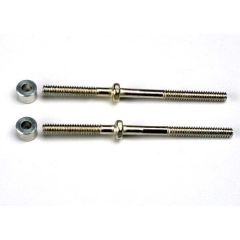 Turnbuckles (54mm) (2)/ 3x6x4mm aluminum spacers (rear cambe