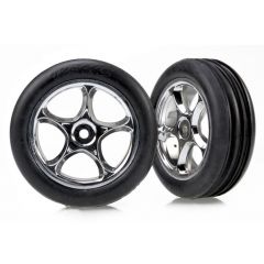 Tires & wheels assembled (Tracer 2.2 Inch chrome wheels Alias