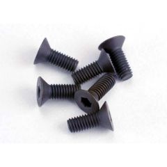 Screws 3x8mm countersunk machine  (hex drive)