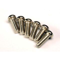 Screws 2.6x8mm roundhead machine 