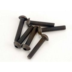 Screws 3x15mm button-head machine (hex drive) 