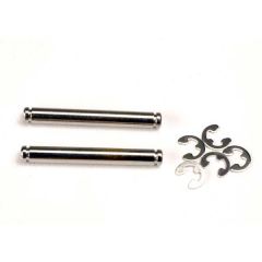 Suspension pins 26mm (kingpins) (2) w/ E-clips (4)