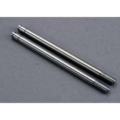 Shock shafts steel chrome finish (X-long) (2)