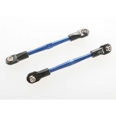 Turnbuckles aluminum (blue-anodized) toe links 59mm (2) (