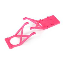 Skid plates front & rear (pink)