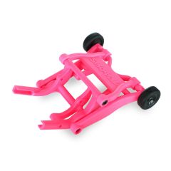 Wheelie bar assembled (pink) (Stampede Rustler Bandit)