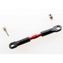 Turnbuckle aluminum (red-anodized) camber link front 39m