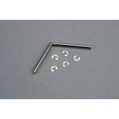 Suspension pins 2.5x31.5mm (king pins) w/ E-clips (2) (str