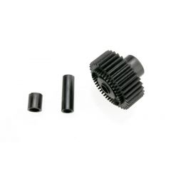 Output gear 33-tooth (1)/ spacers (2)