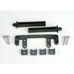 Rear body mount base/ rear body mounting posts (2)/rear body