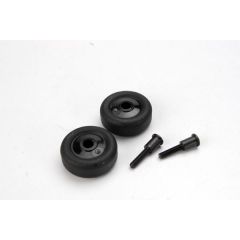 Wheels (4)/ Axles (2) for Maxx wheelie bar