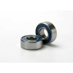 Ball bearings blue rubber sealed (5x11x4mm) (2)