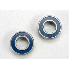 Ball bearings blue rubber sealed (6x12x4mm) (2)