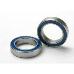 Ball bearings blue rubber sealed (12x18x4mm) (2)