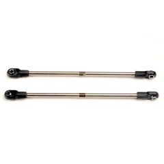 Turnbuckles 116mm (rear toe control links) (2) (includes in