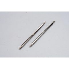Turnbuckles toe links (5.0mm steel) (front) (2)