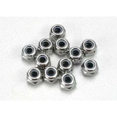 Nuts 2.5mm nylon locking 