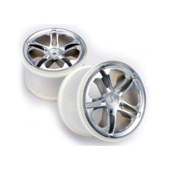 Wheels SS (split spoke) 3.8 Inch (satin) (2) (fits Revo/Maxx se