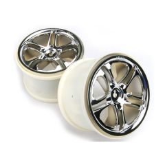 Wheels SS (split spoke) 3.8 Inch (chrome) (2) (fits Revo/Maxx s