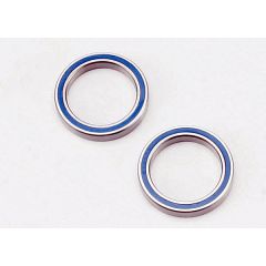Ball bearings blue rubber sealed (20x27x4mm) (2)