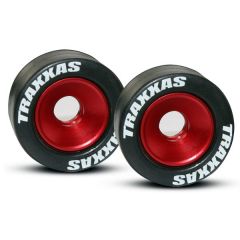 Traxxas Wheels aluminum (red-anodized) (2)/ 5x8mm ball bearings (4) TRX5186