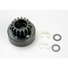 Clutch bell (16-tooth)/5x8x0.5mm fiber washer (2)/ 5mm e-cli