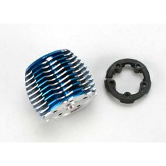 Cooling head PowerTune (machined aluminum blue-anodized) (