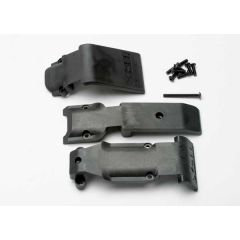 Traxxas Skid plate set front (2 pieces plastic) Skid plate rear TRX5337