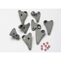 Rocker arm set progressive-2 (90-T)/ spacers (red aluminum)